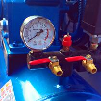 Three-phase belt air compressor pressure gauge large air compressor 380v voltmeter pump air pressure gauge accessories