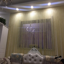 Screen hanging curtain partition living room simple bedroom home beauty salon hanging curtain curtain tassel line curtain