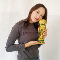 Collection of 2020 World Cup Trophy Football Cup Cup 1-1 model fan commemorative supplies