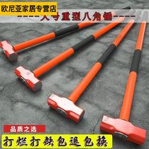 Pure steel physical fitness training sledgehammer explosive force training smashing tires sledgehammer one-piece fitness equipment without taking off the handle