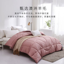 Australia imported wool quilt 100 pure wool big-name student dormitory thick winter quilt spring and autumn quilt core