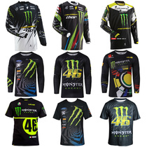 Mountain bike riding suit blouses with long short sleeve cross-country motorcycle car clothes custom kid speed drop suit