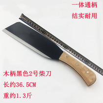  Manufacturers direct supply wooden handle manganese steel firewood knife agricultural users outside fishing mountain opening camping tree cutting multi-function knife hunting knife