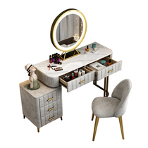  Dresser bedroom modern extremely simple storage cabinet integrated 2021 new ins style light luxury high-end makeup table
