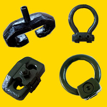 Loader tire protection chain accessories Pin section ring 23 5-25 Forklift tire protection chain Chain button