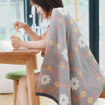 Cotton bath towel Adult household cotton gauze Absorbent quick-drying is not easy to lose hair Male and female couples large towel