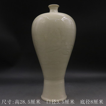 定窑白釉梅瓶-定窑白釉梅瓶促销价格、定窑白釉梅瓶品牌- 淘宝