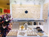 Hole board jewelry rack earrings earrings display rack bib rack Hairband hair accessories hair hoop storage rack
