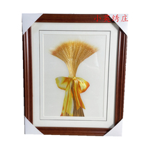 Pure handmade new boutique Suzhou embroidery painting Su embroidery finished hanging painting porch decorative painting 3040 years old safe