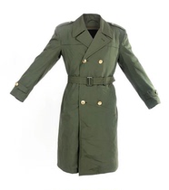 Stock old goods 87 years mens school windbreaker vintage military green coat detachable velvet liner land wind jacket