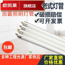 T4T5 lamp mirror headlight lamp long strip household bath bully old-fashioned three primary color bathroom LED fine daylight small lamp