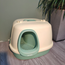 Corridor-style cat litter Basin fully enclosed odor-proof kitten oversized cat toilet anti-litter cat supplies