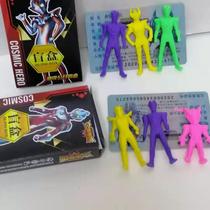New Ultraman 3 dolls eraser blind box Creative ID card Cartoon learning stationery Childrens toys