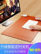 Station table mat childrens homework heating mouse pad advanced sense table warm pad office good winter mat