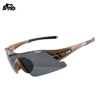 Special forces equipment shooting special glasses Bulletproof outdoor CS polarizer windproof sunglasses Military fans tactical goggles