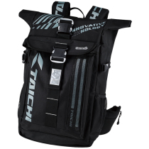 272 Motorcycle Backpack Waterproof Locomotive Backpack Tourist Backpack with LED Night Travel Cold Light Rider Riding Bag