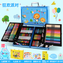 Color lead paint June 1 Childrens Day gift oil painting stick childrens painting set Painting tools School supplies boys