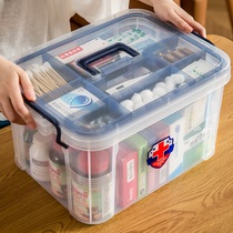 Medical box household small first aid kit medicine household items Medical treatment cute storage box box large capacity