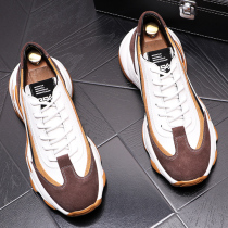 Tide brand spring and summer new father shoes ins mens shoes casual sports shoes fashion personality versatile inside increase running shoes