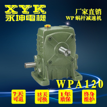 Automatic assembly line production line with WPA120 cast iron shell worm gear reducer reducer oil leakage replacement