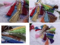Little fish cross stitch ACCESSORIES X138(25 colors full set of bright silk tassels)