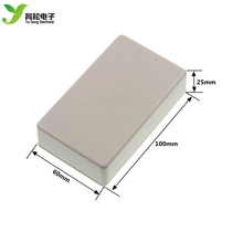 Plastic chassis electronic components junction box power instrument box module mounting box 100*60*25