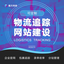Express logistics tracking website construction International logistics Parcel cargo tracking system Waybill query system