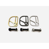 (HH)Brompton small cloth titanium alloy block plate E plate block plate no mud stall