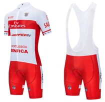 2021 BENFICA TEAM Cycling Sportswear 20D Bike Shorts Set Mens Summer PRO