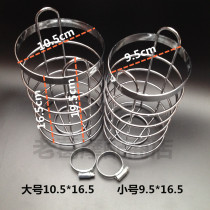 Motorcycle electric car bumper toolbox round cup holder rectangular bicycle water bottle rack large frame