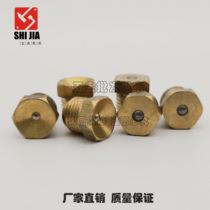 Flat head butter nozzle Funnel nozzle Flat head butter nozzle Concave nozzle Oil cup refueling nozzle M6*1 M8*