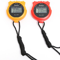 Electronic stopwatch timer Student sports fitness competition running track and field training referee multi-function large-screen code table