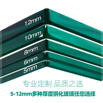  Wuhan manufacturers custom tempered glass desktop custom coffee table dining table glass countertop custom tempered thickened glass