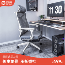 West Ho M92 human engineering chair computer chair home electric race chair backrest office chair comfortable for long sitting can lie down