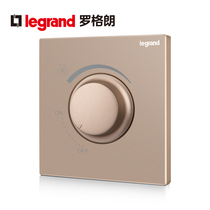 TCL Legrand Yijing K8 rose gold 86 type rotary speed switch speed controller Fan speed controller