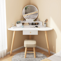 Corner dressing table bedroom corner simple modern ultra small makeup table small apartment single simple corner dressing table