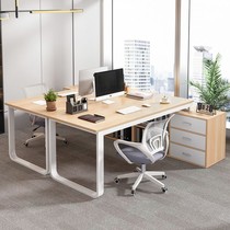Computer desk desk corner desk single L-shaped simple modern office desk and chair combination office simple desk