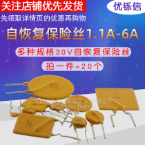 30V resettable fuse 1 1A 1 35A 1 85A 2A 2 5A 3A 4A 5A 6A RUEF300