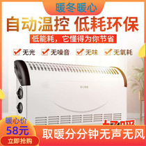 Convection heater Household energy-saving electric heater Matte silent electric heater Small speed thermoelectric hot stove Hot air machine