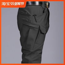Jun Ting spring and autumn tactical pants overalls summer outdoor assault pants camouflage waterproof ix7 tactical pants loose camouflage