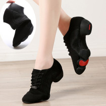  Adult soft-soled Latin dance shoes Teacher shoes Unisex dance shoes Jazz dance square dance modern shoes practice shoes