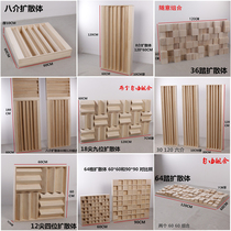 Full range 8 dielectric plane diffuser HIFI audition room private theater wall QRD quadratic remainder acoustic diffuser