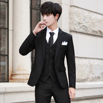 Stretch men business suit suit summer thin best man suit brother group wedding dress suit jacket men size