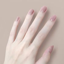 A nude nail polish female durable tear pull autumn and winter color free roast fast drying pregnant woman armor transparent net red