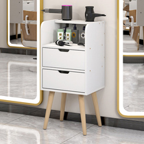 Barber shop tool cabinet Hair salon special tool table Beauty salon multi-function shelf Hair salon small hair cutting cabinet