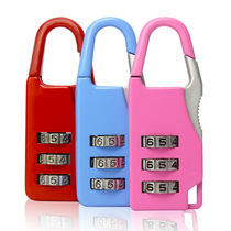 Small password lock travel bag lock gym padlock dormitory cabinet lock luggage lock backpack travel drawer anti-theft