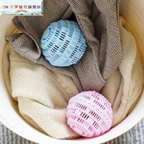 Roller washing machine hair sucking ball household cleaning filter bag washing clothes adhesive hair removal