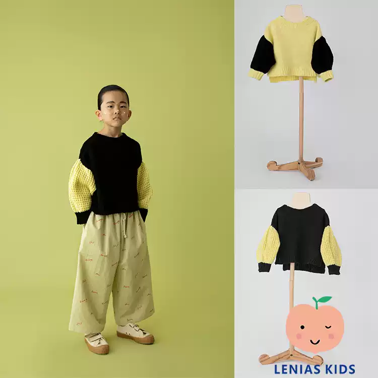 lenias LN家 folk made 21AW秋冬 加厚 针织不规则毛衣