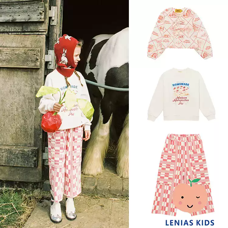 Lenias LN家 Maison Mangostan24aw秋冬 上衣+休闲裤
