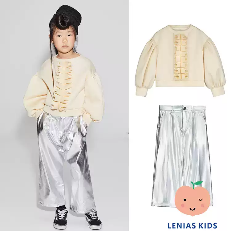 Lenias LN家 LCF 24aw秋冬 女童太空棉卫衣+时尚裤子